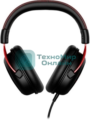 Гарнитура HyperX Cloud II красный, проводная, совместимость с консолями