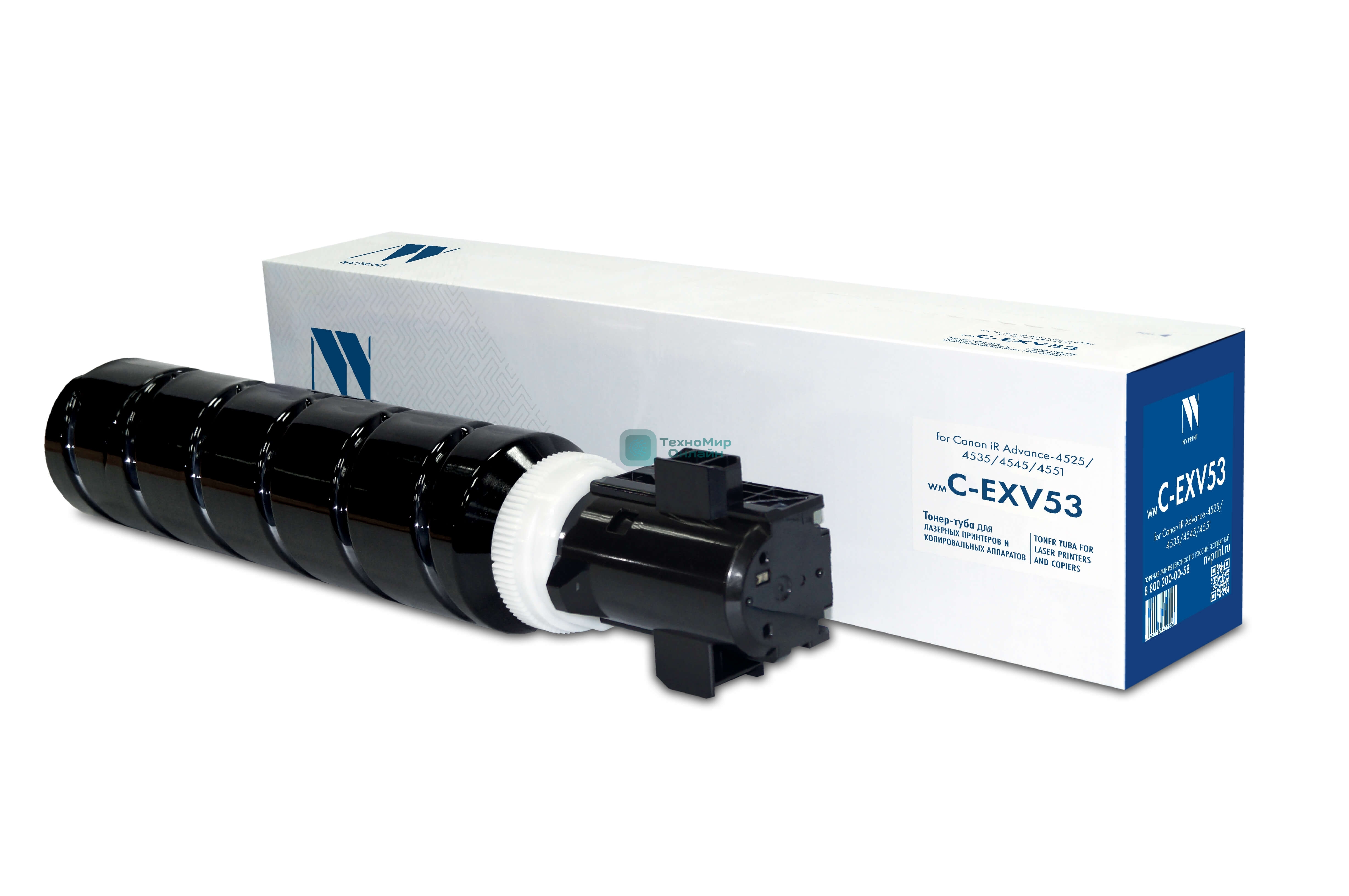 Тонер-туба NVPrint совместимый Canon C-EXV53 для Canon iR Advance-4525/4535/4545/4551 (42100k)