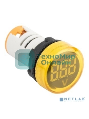 Индикатор значения напряжения ED16-22VD жел. PROxima EKF ed16-22vd-y