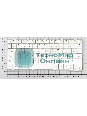 Клавиатура для ноутбука Lenovo IdeaPad S12 белый