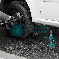 Домкрат гидравлический Сибртех бутылочный, 5т, 180-340 мм