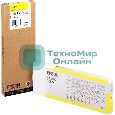 Картридж Epson C13T606400 желтый (220 мл) для Stylus Pro 4880