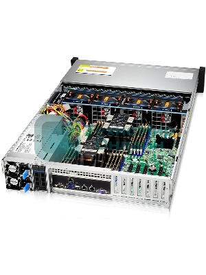 Серверный корпус Gooxi RMC2112-670-HS-D 2U 12bay chassis,direct backplane rear 2*2.5