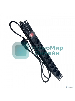 Блок распределения питания NTSS NTSS-PDU-DA2034 гор.размещ. 8x базовые 16A Schuko 2м