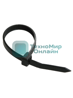 Хомут кабельный 7.6х400 нейл. черный (уп. 100 шт) IEK UHH32-D076-400-100