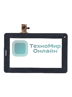 Сенсорное стекло (тачскрин) FM704201TE, черное