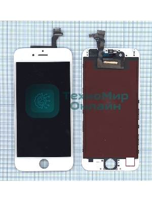 Дисплей для Apple iPhone 6 в сборе с тачскрином (Foxconn) белый