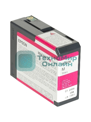 Картридж струйный Epson T5803 (C13T580300) пурпурный (80 мл) для Stylus Pro 3800
