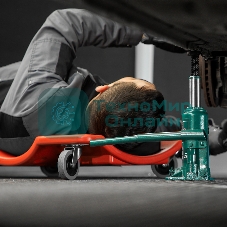 Домкрат гидравлический Сибртех бутылочный, 5т, 180-340 мм