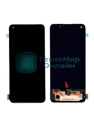 Дисплей для Realme 8, Realme 8 Pro (OLED) черный