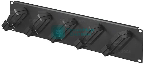 Кабельный органайзер горизонтальный C3 Solutions C3.OH1001 односторонний кольца 1U шир.:482.6