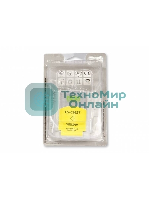 Картридж струйный Cactus CS-C9427 желтый для №85 HP DJ 30/130 (72мл)