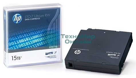 Картридж HPE C7977A LTO-7 Ultrium 15Tb RW Data