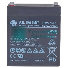 Батарея для ИБП B.B.Battery HR 5.8-12 (12V 5.8Ah)