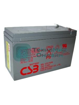 Аккумулятор CSB GPL1272 F2FR (12V 7.2Ah)