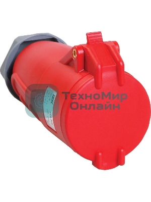Розетка переносная IEK PSN22-016-4 ССИ-214 16А-6ч/380-415В 3Р + РЕ IP44 MAGNUM IEK