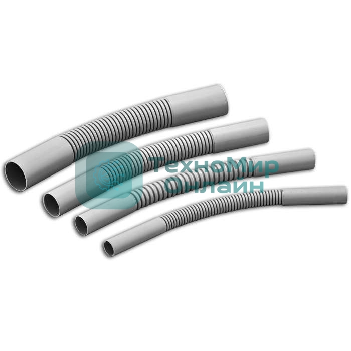 Поворот гибкий гофр. для трубы d16 Рувинил П01416