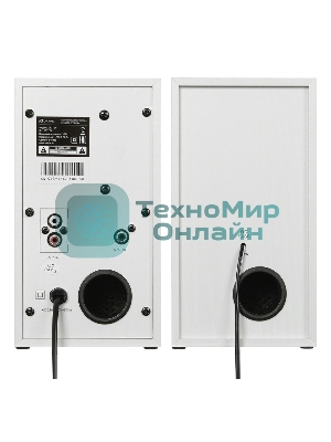 Акустическая система Oklick OK-164 2.0 белый 30Вт