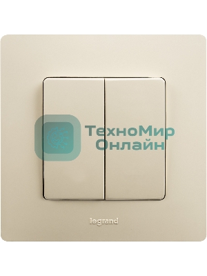 Рамка ETIKA 1 пост, сл. кость