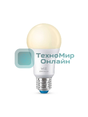 Лампа светодиодная WiZ Wi-Fi BLE 60W A60 E27 927 DIM1PF/6