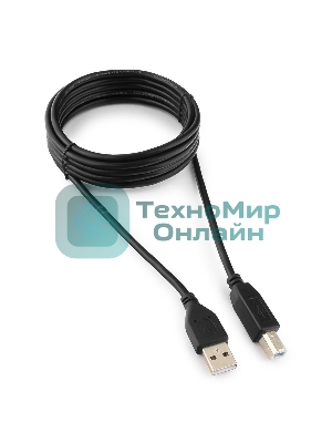 Кабель Gembird USB 2.0 PRO для соед. 3.0м AM/BM позол. контакты, пакет