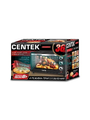 Мини-печь Centek CT-1530-36 черный