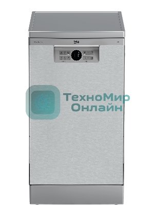 Посудомоечная машина Beko BDFS26130XQ, нержавеющая сталь, 44.8 см, 11 компл., 46 дБ, класс A
