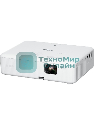 Проектор Epson CO-W01 белый (LCD, 1280×800, 3000Lm, 1,27-1,71:1, 300:1, HDMI, USB-A) (V11HA86040)