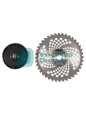 Триммер бензиновый Denzel DT 52 52см 3 3 лс. неразъемная штанга состоит из 2 частей