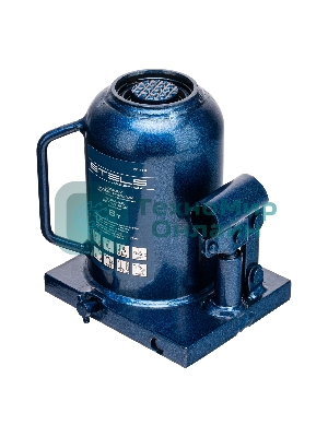 Домкрат гидравлический бутылочный телескопический Stels 8 т, h подъема 170–430 мм