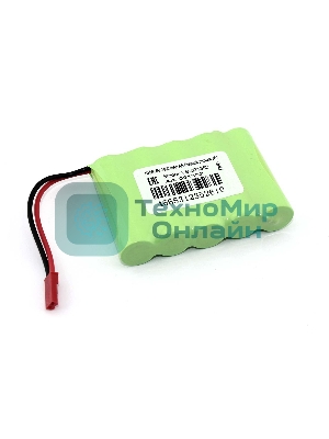 Аккумулятор Ni-Mh 6V 2400 mAh AA Flatpack разъем JST