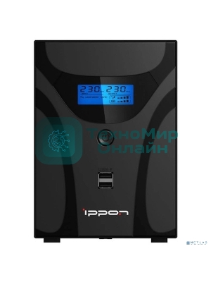 Источник бесперебойного питания Ippon Smart Power Pro II 2200 1200Вт 2200ВА черный