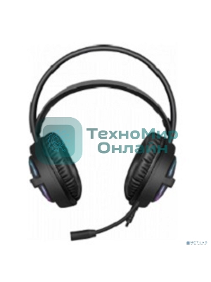 Гарнитура Defender Dexter RG чёрный, проводная, USB / 2 x mini jack 3.5 мм, подсветка