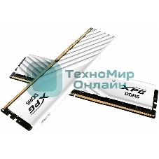 Оперативная память XPG Lancer Blade, DDR5, 32GB (2x16GB), 6000MHz, CL30, DIMM, с радиаторами, белый