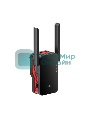 Повторитель беспроводного сигнала Cudy RE3000 AX3000 Wi-Fi черный