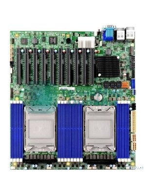 Материнская плата серверная Gooxi G3DE-B-PK, 2x LGA4189, Intel C621A, 16xDDR4, 2xSATA, 1xM.2, 4xPCIe 4.0 x16, 6xPCIe 4.0 x8, 1xVGA, 2x1Gb LAN, 2xUSB-A 5Gbps, 1x3.5 мм, 7.1, E-ATX