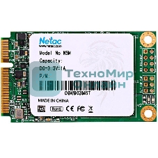 Накопитель SSD Netac N5M, 2048GB, mSATA, R/W 545/500