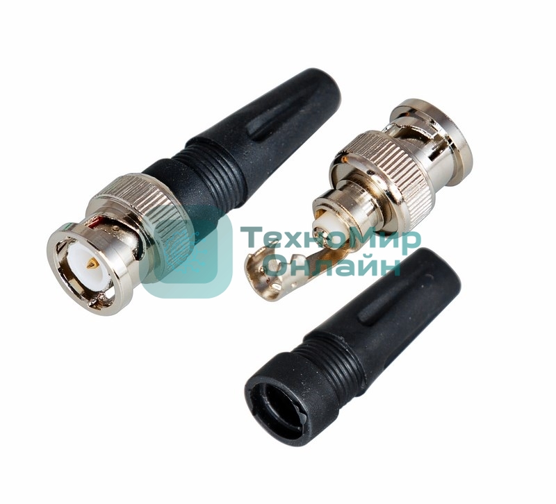 Разъем Rexant штекер BNC под винт с колпачком