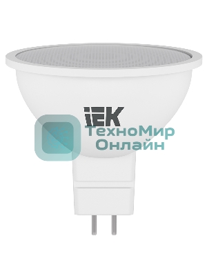 Лампа cветодиодная IEK LLE-MR16-5-230-40-GU5 ECO MR16 софит 5Вт 230В 4000К GU5.3