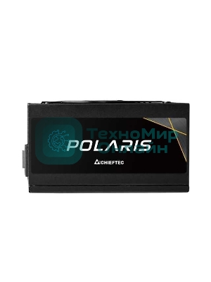 Блок питания Chieftec Polaris PPS-1250FC, 1250Вт, 80 PLUS Gold, 140мм, модульный, черный