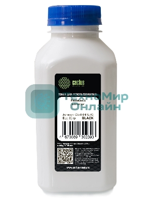 Тонер Cactus CS-TRHPU-80 черный флакон 80гр. для принтера Panasonic Universal