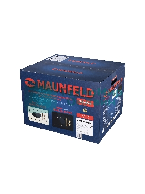 Микроволновая печь встраиваемая Maunfeld JBMO.20.5GRBG черный, 20 л, 700 Вт, переключатели - поворотный механизм