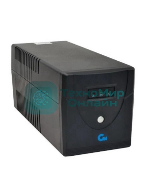 Источник бесперебойного питания Связь Инжиниринг СИПБ1БА.6-11/ЛИ Schuko 600Вт 1000ВА черный