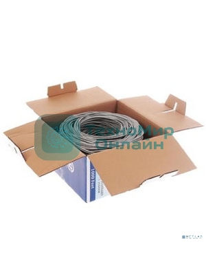 Кабель SkyNet Premium UTP indoor 4x2x0,51, медный, FLUKE TEST, кат.5e, однож., 305 м, box, серый (1693209)