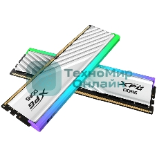 Оперативная память XPG Lancer Blade, DDR5, 32GB (2x16GB), 6000MHz, CL30, DIMM, с радиаторами, RGB, белый