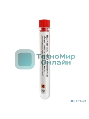 Припой с канифолью ПОС-90 Rexant, 10 г, Ø1.0 мм, (олово 90%, свинец 10%), колба