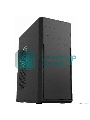 Компьютерный корпус c блоком питания 500 Ватт/Case Foxline FL-302-FZ500R ATX case, black, w/PSU 500W 12cm, w/2xUSB 2.0, w/pwr cord, w/o FAN