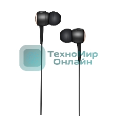 Проводные наушники Hoco M19 черный, внутриканальные, Jack 3.5 мм