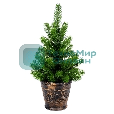 Елочка Neon-night 45 см в пластиковом горшке, Литая