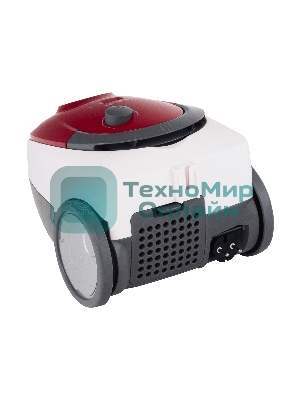 Пылесос Starwind SCB1114 красный/белый, 300/1800 Вт, уборка сухая, пылесборник мешок 2 л